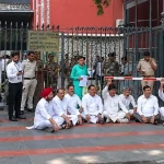 कांग्रेस चुनाव आयोग धरना उत्तराखंड SIR मुद्दे पर प्रदर्शन