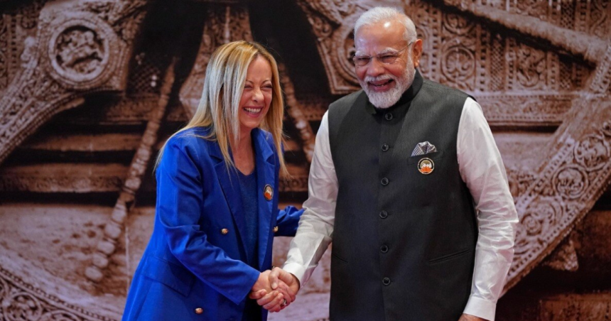कांग्रेस मेलोनी विवाद