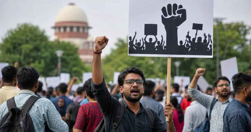 रांची में JPSC-JSSC छात्रों का प्रदर्शन, कांग्रेस नेताओं ने सीएम हेमंत सोरेन से की मुलाकात
