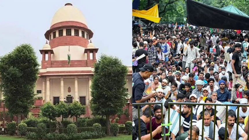 जंतर मंतर प्रोटेस्ट सुप्रीम कोर्ट कमेटी के गठन की तस्वीर