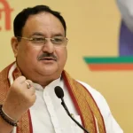 जेपी नड्डा वंदे मातरम् कांग्रेस पर बयान देते हुए