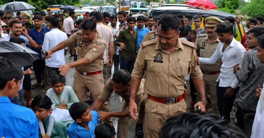 Mahoba Protest