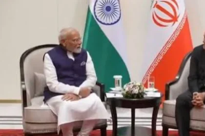 PM Modi Pezeshkian Meeting