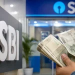 SBI कैश विड्रॉल नियम में बदलाव दर्शाती एसबीआई बैंक ब्रांच की तस्वीर