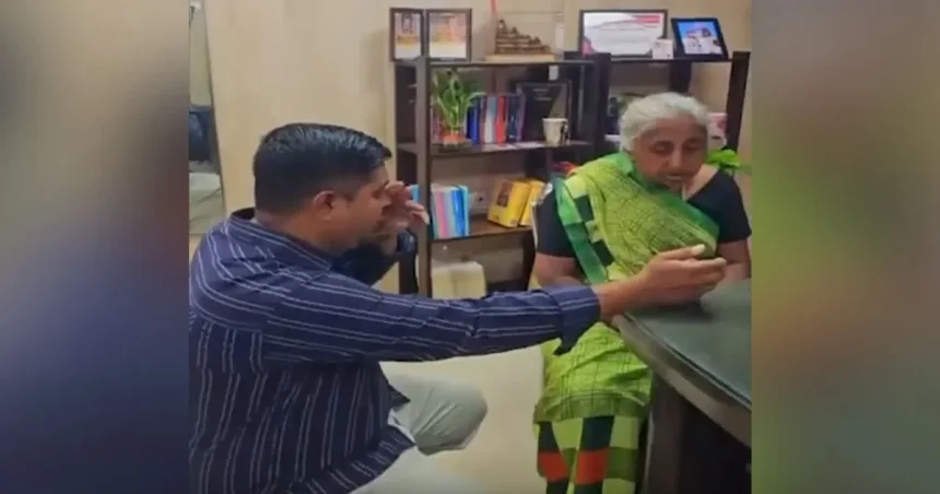 9 साल बाद मां-बेटे का मिलन लखनऊ रतन बेन