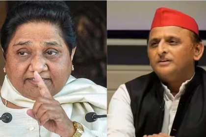 अखिलेश के PDA रथ पर मायावती का भगवा तंज