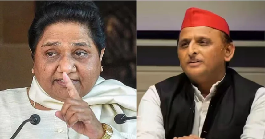 अखिलेश के PDA रथ पर मायावती का भगवा तंज
