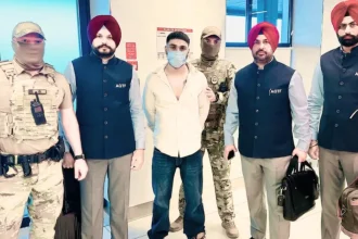 Amrit Dalam Extradition के तहत भारत लाया गया गैंगस्टर