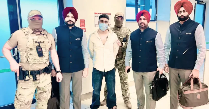 Amrit Dalam Extradition के तहत भारत लाया गया गैंगस्टर