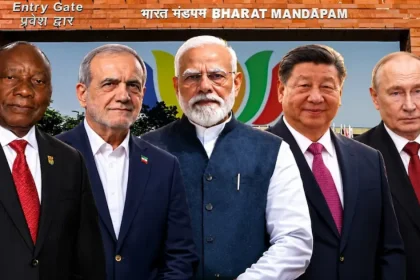 BRICS समिट दिल्ली - पीएम मोदी और राष्ट्रपति पुतिन की मुलाकात