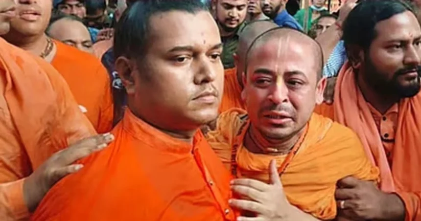 चिन्मय कृष्ण दास और शुभेंदु अधिकारी से जुड़ी खबर