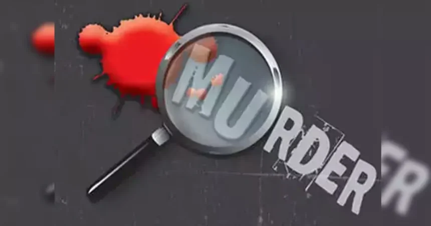 Delhi Papa Dispute Murder — नरायणा में हत्याकांड की जांच करती पुलिस