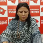 बीजेपी प्रदेश प्रवक्ता हनी पाठक सड़क निर्माण पर बयान देते हुए