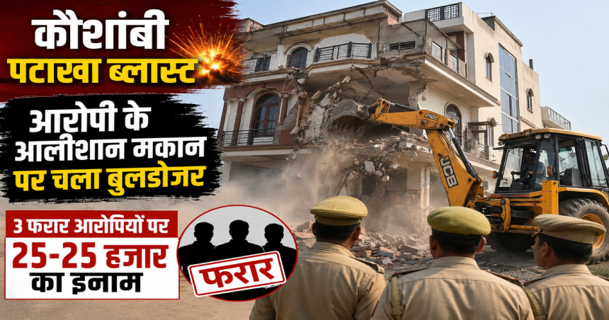 Kaushambi Firecracker Blast