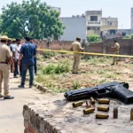 लोनी प्रॉपर्टी विवाद फायरिंग की घटना स्थल