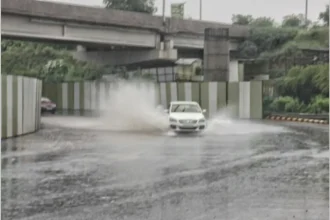 महिपालपुर जलभराव मामले पर दिल्ली हाईकोर्ट की सुनवाई की तस्वीर