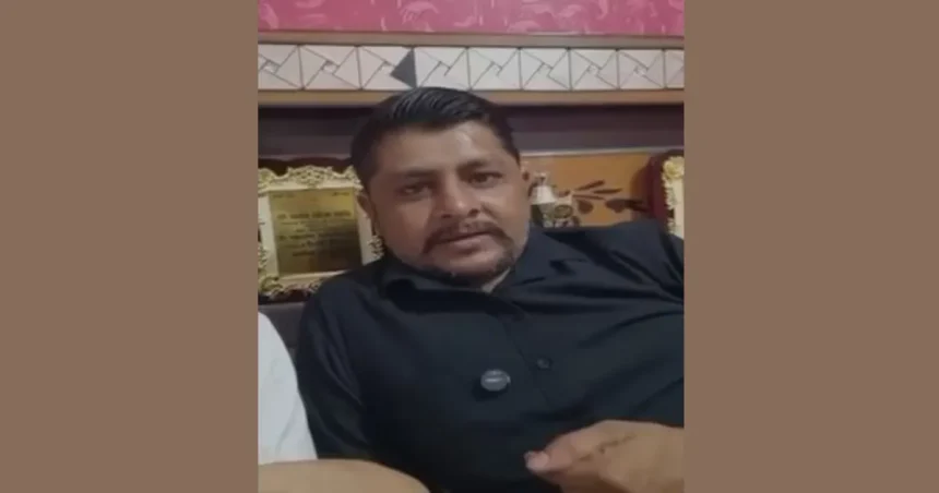 निशु आजाद जंतर मंतर मारपीट केस से जुड़ा वीडियो स्क्रीनग्रैब