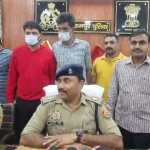 नवजोत सिंह हत्याकांड के खुलासे की जानकारी देती रामपुर पुलिस